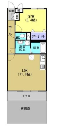 ＯＲＥＯ＆ＭＡＰＬＥの物件間取画像